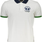 LA MARTINA MEN'S SHORT SLEEVE POLO WHITE