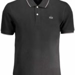 LA MARTINA MEN'S SHORT SLEEVE POLO BLACK