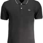 LA MARTINA MEN'S SHORT SLEEVE POLO BLACK