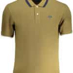 LA MARTINA MEN'S GREEN SHORT-SLEEVED POLO SHIRT