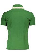 LA MARTINA MEN'S GREEN SHORT SLEEVED POLO SHIRT - Image 3