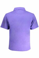 LA MARTINA PURPLE MEN'S SHORT SLEEVED POLO SHIRT - Image 2