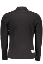 LA MARTINA MEN'S BLACK LONG SLEEVE POLO SHIRT - Image 2