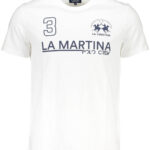 LA MARTINA MEN'S SHORT SLEEVE T-SHIRT WHITE