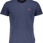 LA MARTINA MEN'S SHORT SLEEVE T-SHIRT BLUE