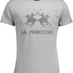 LA MARTINA SHORT SLEEVE T-SHIRT MEN GREY