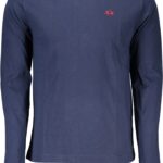 LA MARTINA MEN'S LONG SLEEVE T-SHIRT BLUE