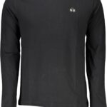 LA MARTINA MEN'S LONG SLEEVE T-SHIRT BLACK