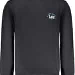LEE MEN'S BLACK ZIP-UP SWEATSHIRT