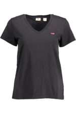 LEVI'S SHORT SLEEVE T-SHIRT WOMEN BLACK