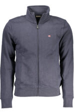NAPAPIJRI MEN'S ZIP-UP SWEATSHIRT BLUE