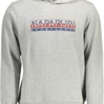 NAPAPIJRI SWEATSHIRT WITHOUT ZIP MAN GRAY