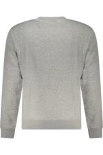 NAPAPIJRI MEN'S ZIP-FREE SWEATSHIRT GREY - Image 2