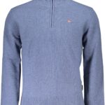 NAPAPIJRI MEN'S BLUE SWEATER