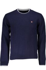 NAPAPIJRI MEN'S BLUE SWEATER
