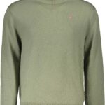 NAPAPIJRI MAN GREEN SWEATER