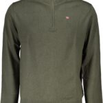 NAPAPIJRI GREEN MEN'S SWEATER