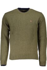 NAPAPIJRI GREEN MEN'S SWEATER
