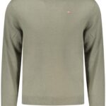 NAPAPIJRI MEN'S GREEN SWEATER
