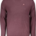 NAPAPIJRI MAN PURPLE SWEATER