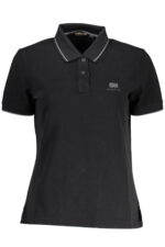 NAPAPIJRI SHORT SLEEVE POLO WOMEN BLACK