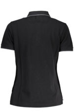 NAPAPIJRI SHORT SLEEVE POLO WOMEN BLACK - Image 2