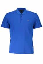 NAPAPIJRI MEN'S SHORT SLEEVED POLO SHIRT BLUE