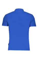 NAPAPIJRI MEN'S SHORT SLEEVED POLO SHIRT BLUE - Image 2