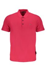 NAPAPIJRI MEN'S SHORT SLEEVED POLO SHIRT PINK