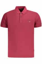 NAPAPIJRI MEN'S SHORT SLEEVE POLO SHIRT RED
