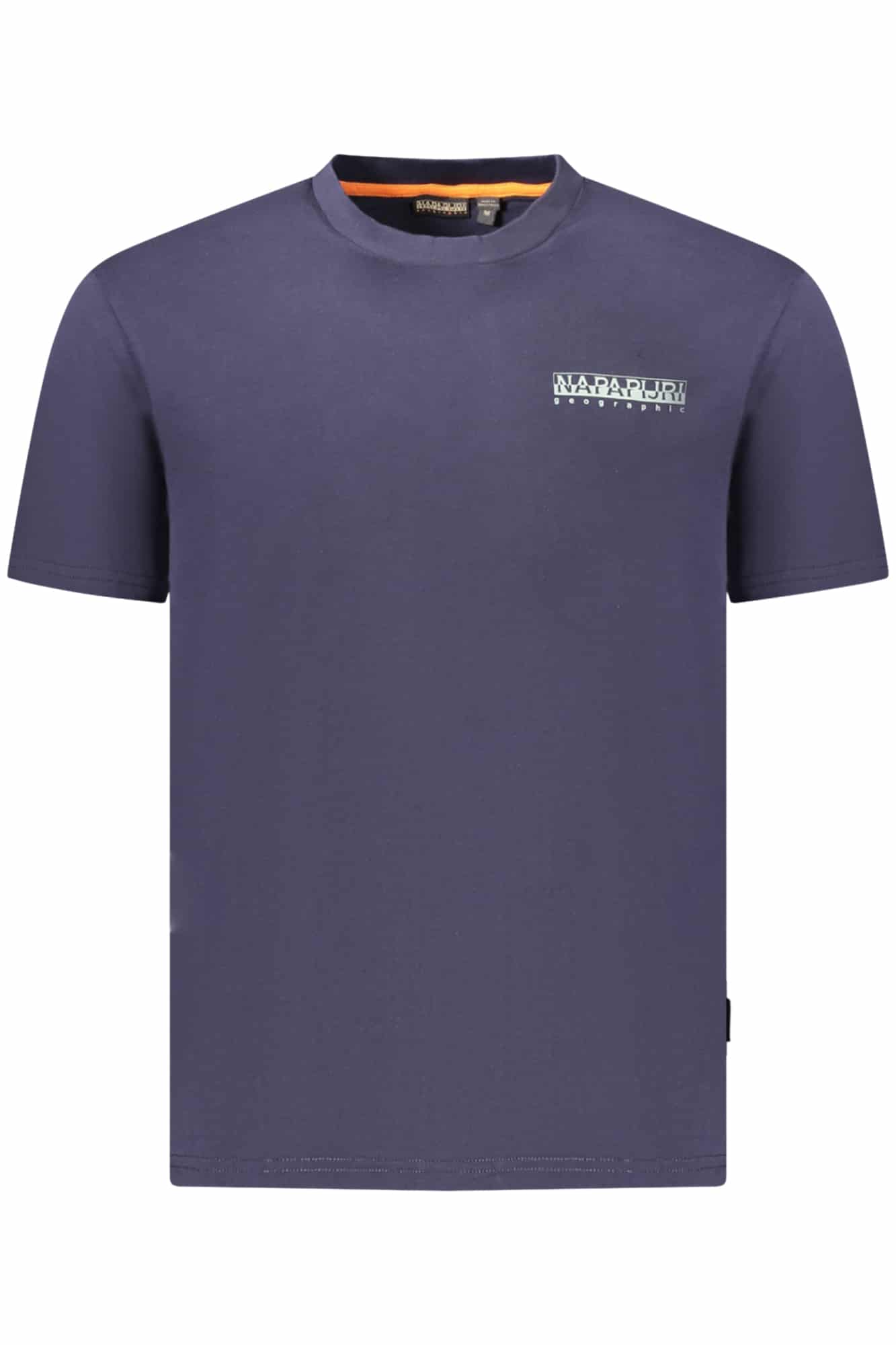 napapijrit-shirtmanichecorteuomoblu_1 NAPAPIJRI SHORT SLEEVE T-SHIRT MEN BLUE - Image 1