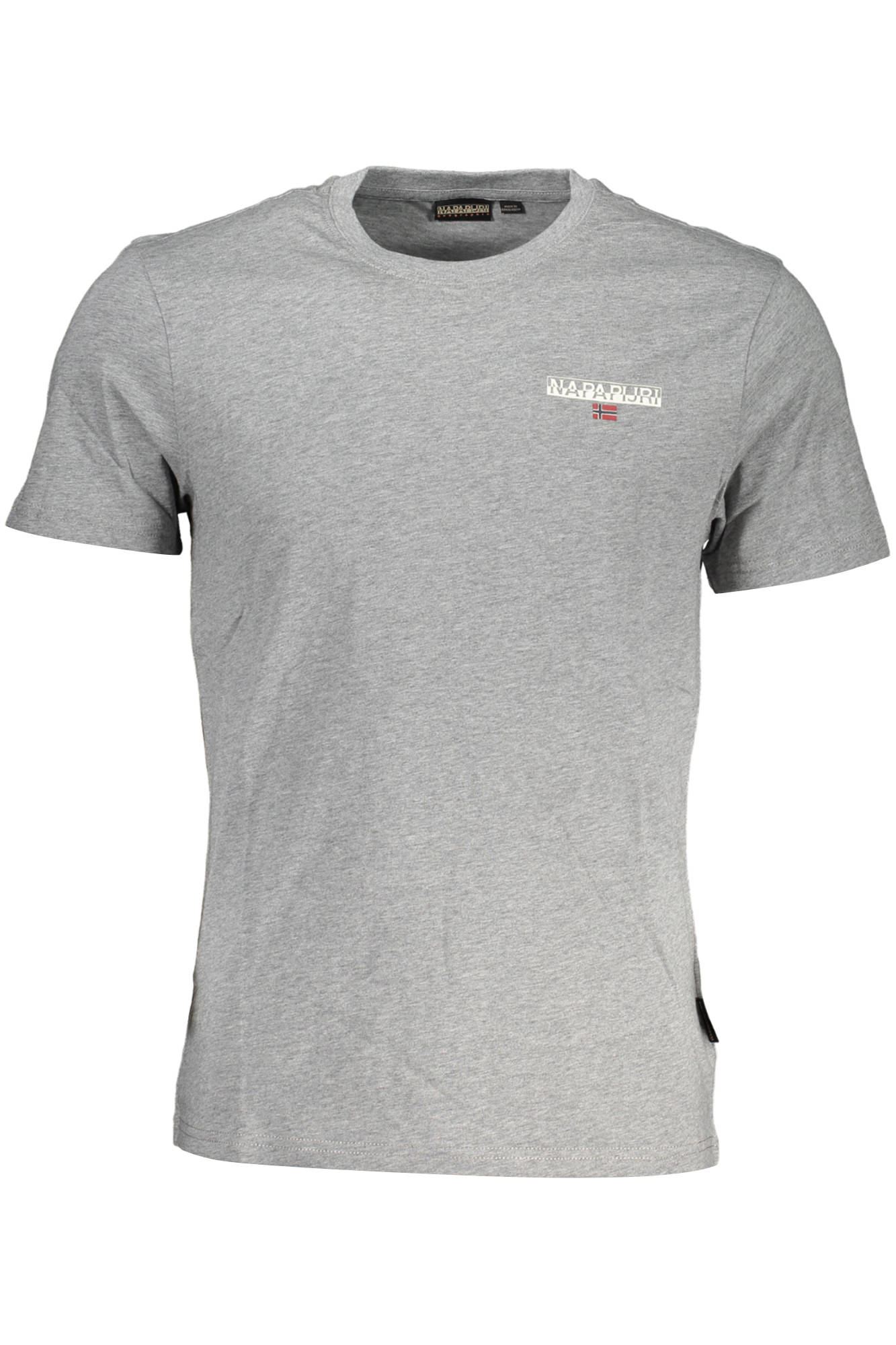 napapijrit-shirtmanichecorteuomogrigio_1 NAPAPIJRI SHORT SLEEVE T-SHIRT MEN GREY - Image 1
