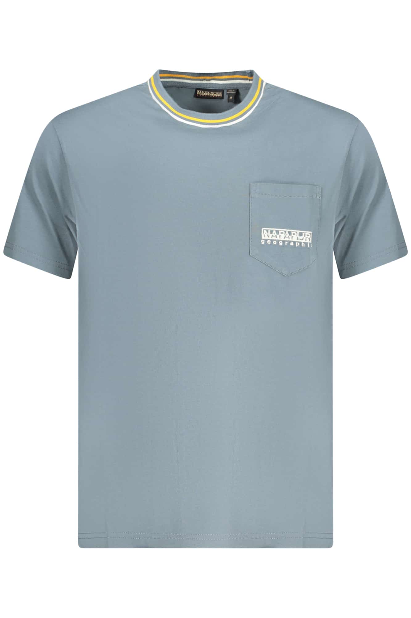 napapijrit-shirtmanichecorteuomogrigio_1 NAPAPIJRI SHORT SLEEVE T-SHIRT MEN GREY - Image 1