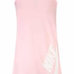 NIKE GIRLS' PINK TANK TOP