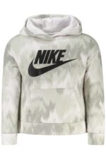NIKE KIDS' GRAY ZIP-UP SWEATSHIRT