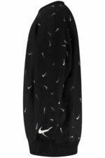 NIKE KIDS' BLACK ZIP-UP SWEATSHIRT - Image 3