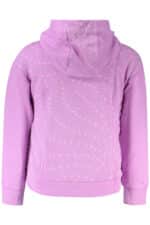 NIKE ZIPPED SWEATSHIRT FOR GIRLS IN PURPLE - Image 2