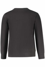 NIKE KIDS' BLACK ZIP-UP SWEATSHIRT - Image 2