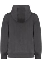 NIKE KIDS' BLACK ZIP-UP SWEATSHIRT - Image 2