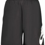 NIKE KIDS' BLACK SHORTS