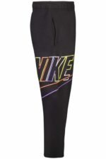 NIKE KIDS' BLACK LONG TRACK PANTS - Image 3