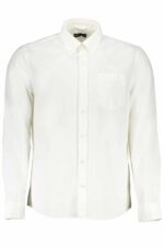 NORTH SAILS MEN'S WHITE LONG SLEEVE SHIRT