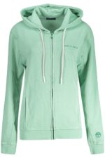 NORTH SAILS WOMEN'S ZIP-UP SWEATSHIRT GREEN