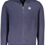NORTH SAILS MEN'S BLUE ZIP-UP SWEATSHIRT