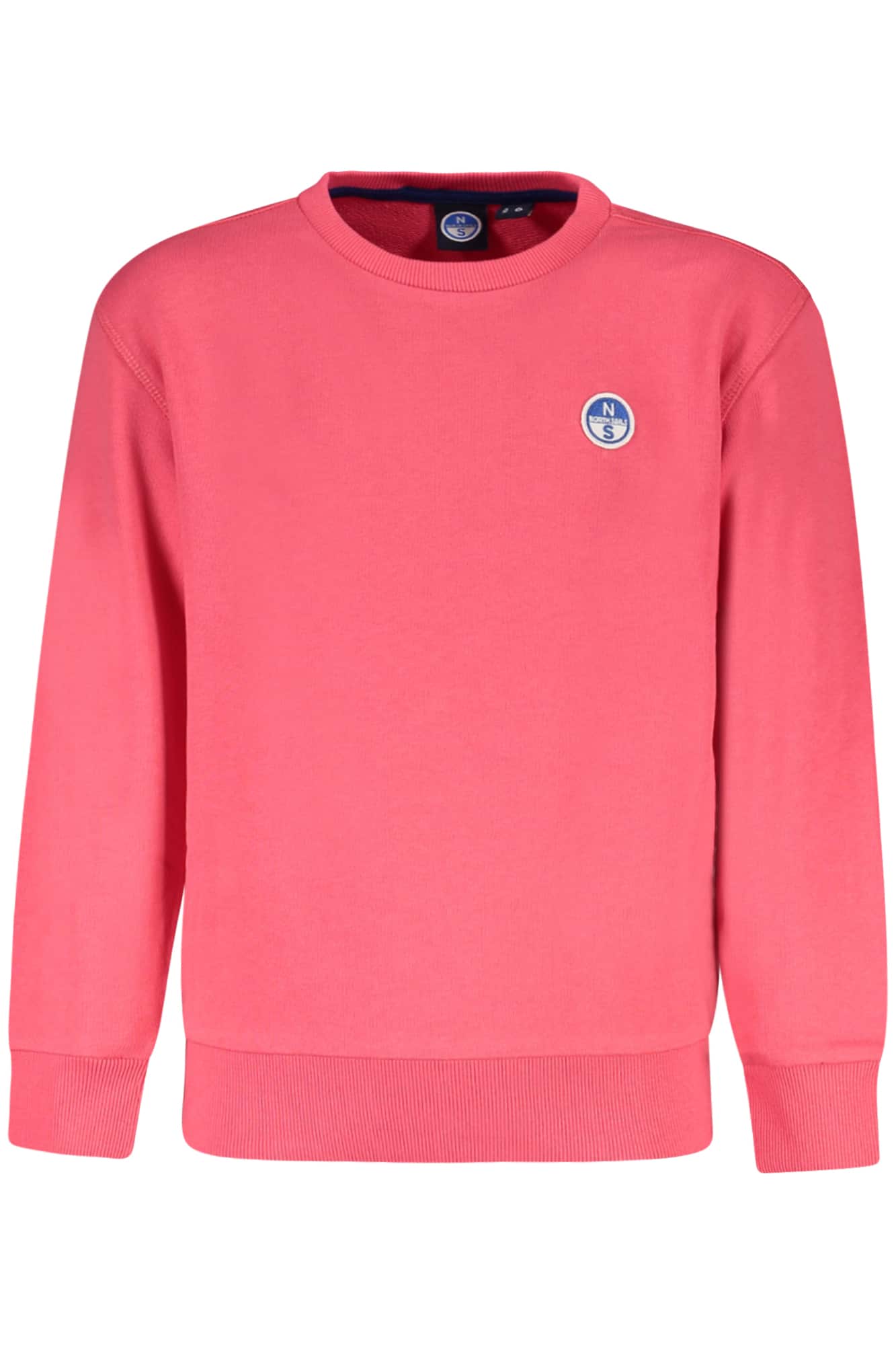 northsailsfelpasenzazipbambinorosa_1 NORTH SAILS CHILDREN'S PINK ZIP-LESS SWEATSHIRT - Image 1