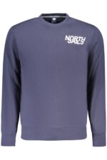 NORTH SAILS MEN'S BLUE ZIP-UP SWEATSHIRT
