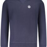 NORTH SAILS MEN'S BLUE ZIP-UP SWEATSHIRT