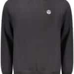 NORTH SAILS MEN'S BLACK ZIP-UP SWEATSHIRT