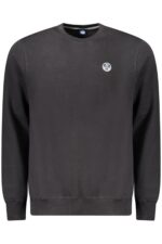 NORTH SAILS MEN'S BLACK ZIP-UP SWEATSHIRT