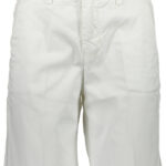 NORTH SAILS WOMEN'S WHITE BERMUDA PANTS